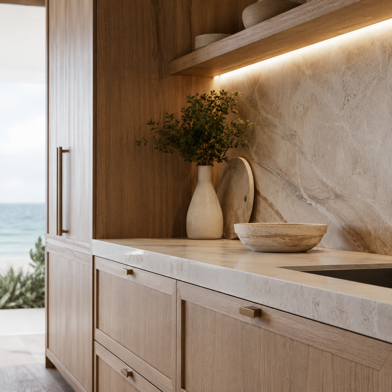 Alfresco kitchen joinery