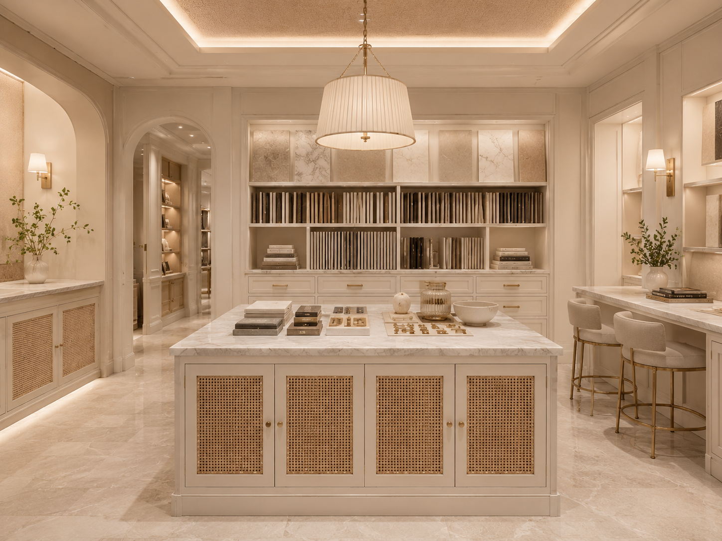 Rattan showroom