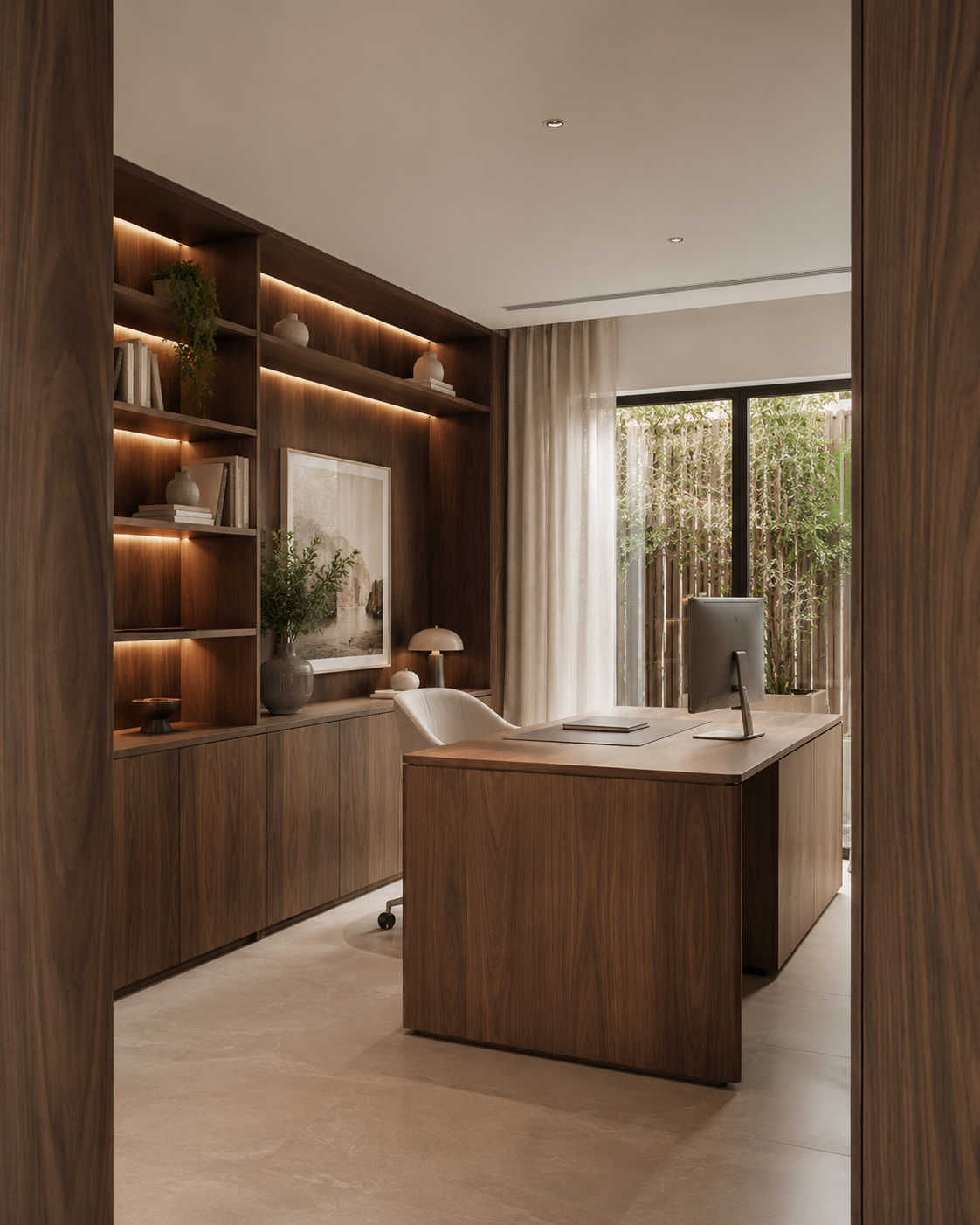 Office desk joinery